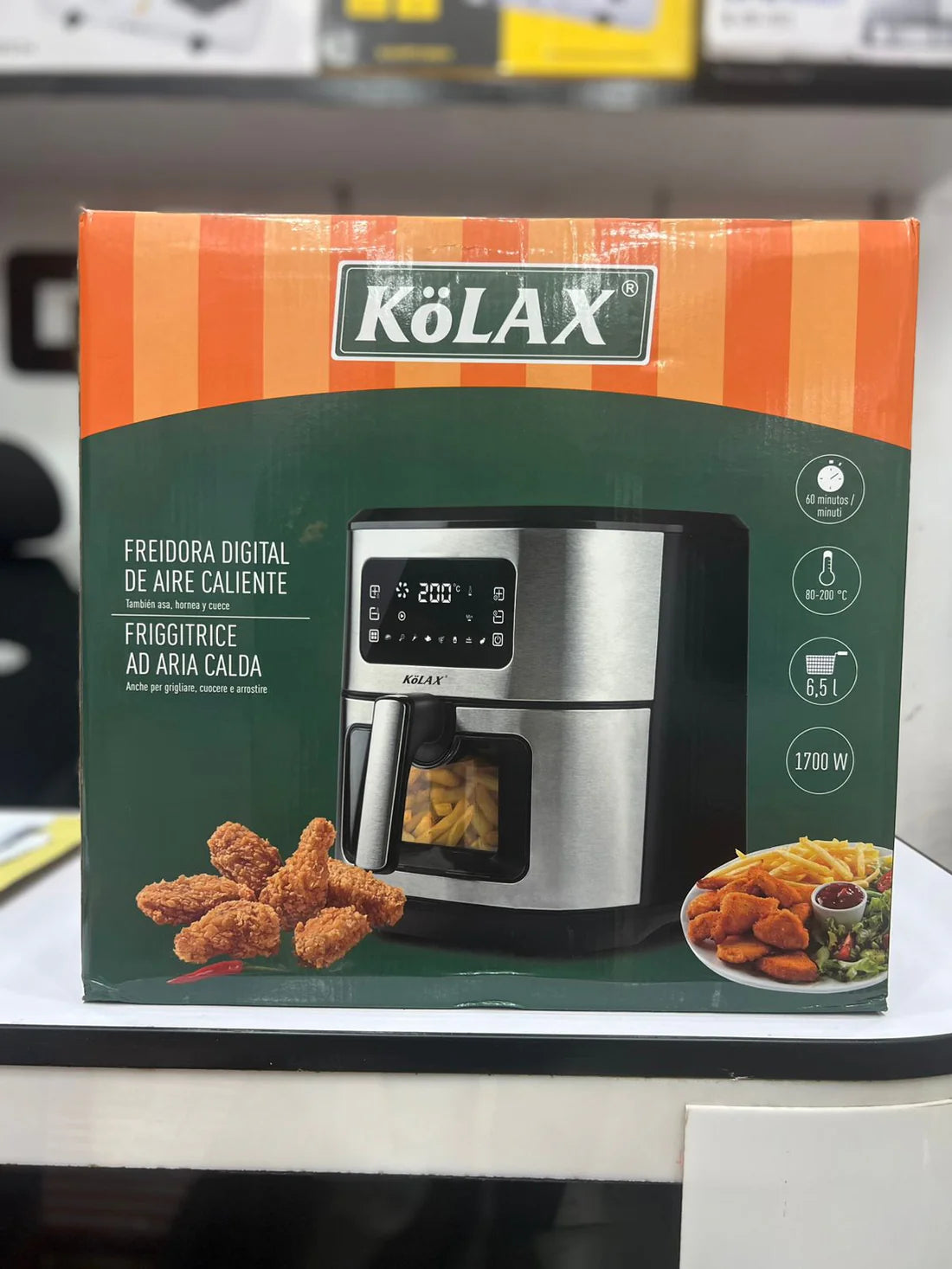 Kölax Digital Air Fryer – 6.5L